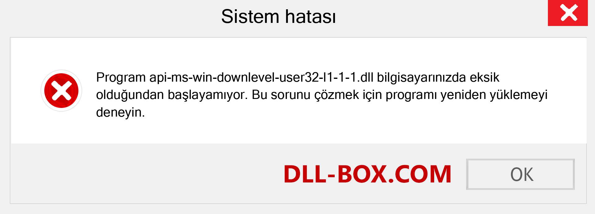 api-ms-win-downlevel-user32-l1-1-1.dll dosyası eksik mi? Windows 7, 8, 10 için İndirin - Windows'ta api-ms-win-downlevel-user32-l1-1-1 dll Eksik Hatasını Düzeltin, fotoğraflar, resimler